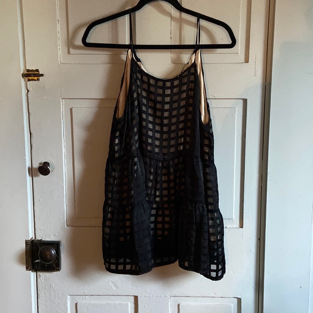 Black Anthropologie blouse